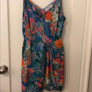 Amanda Uprichard floral dress sz small